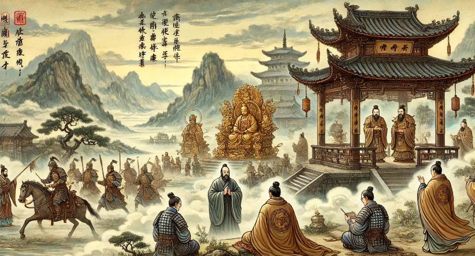 hình tựa bài mot-so-tu-tuong-Phat-giao-trong-tam-quoc-dien-nghia